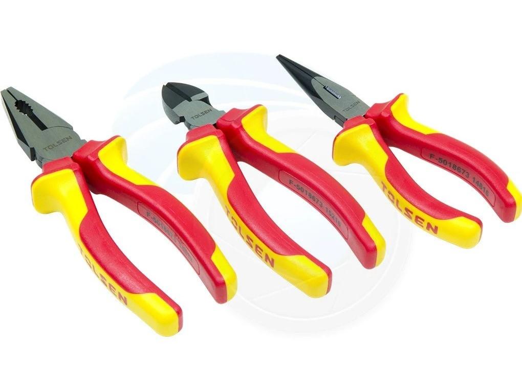 BỘ KỀM ĐIỆN CÁCH ĐIỆN (180MM,160MM,160MM) TOLSEN V83103- HÀNG CHÍNH HÃNG