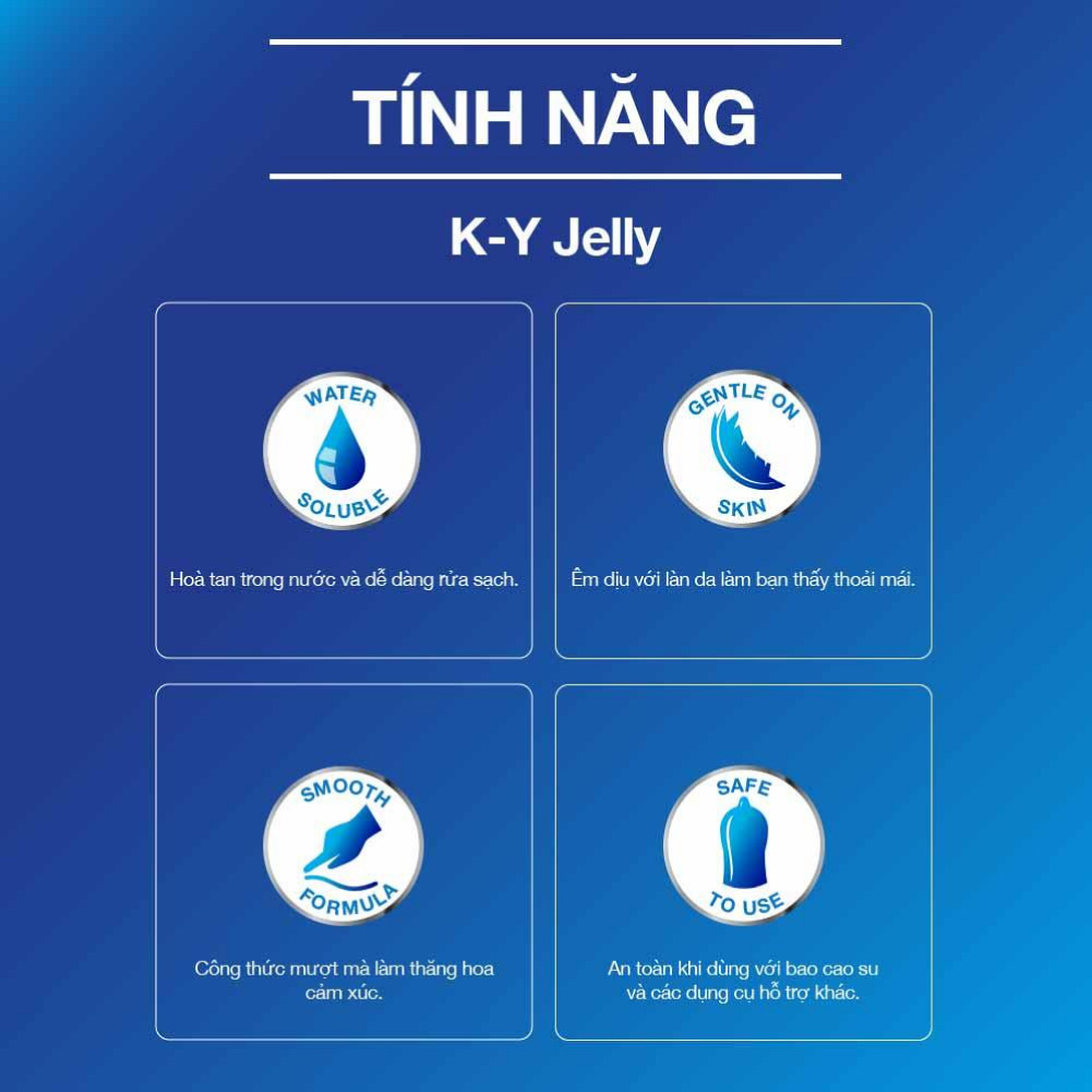 Bộ 3 gel bôi trơn Durex K-Y Jelly 50g