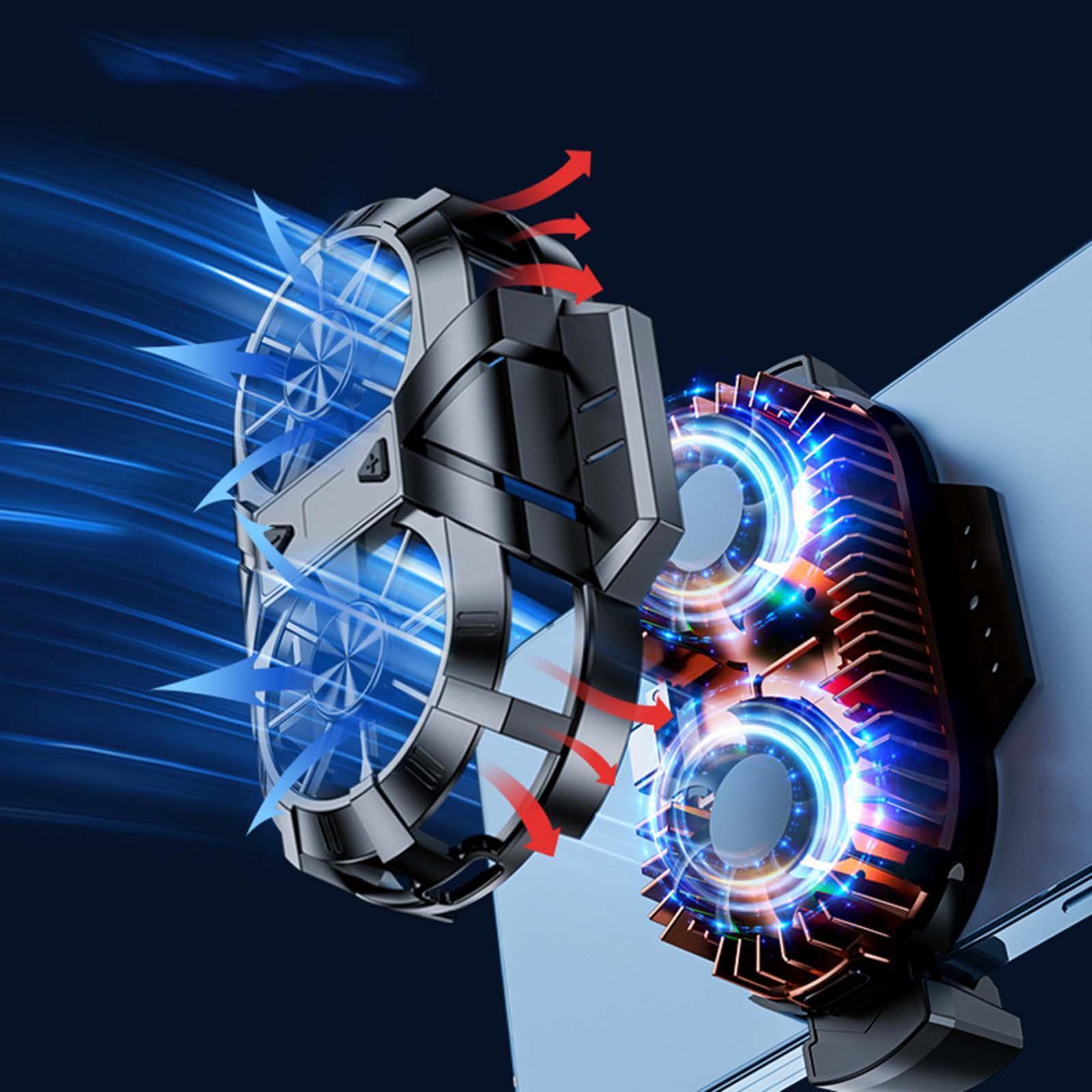 Heat Dissipation Refrigeration Sheet Gaming Black