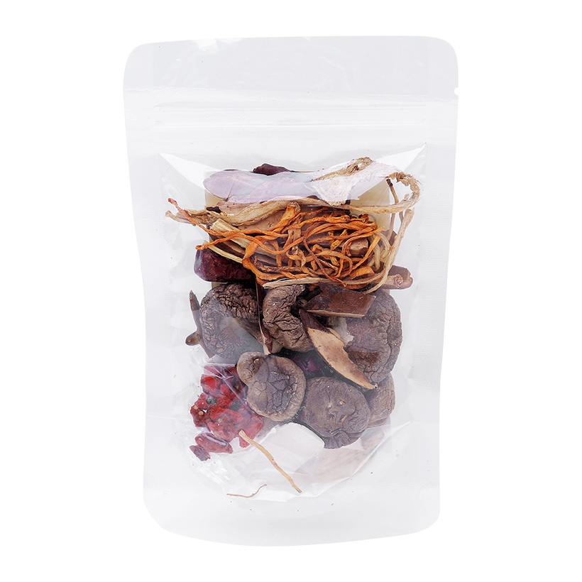 Gói Canh (Lẩu) Nấm Đông Trùng Hạ Thảo Bát Vị 50g, Set Nguyên Liệu Nấu Canh, Lẩu Bát Vị