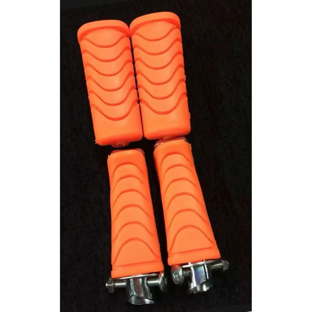 Bộ gác chân màu trước và sau màu cam kiểu Wave S bền đẹp