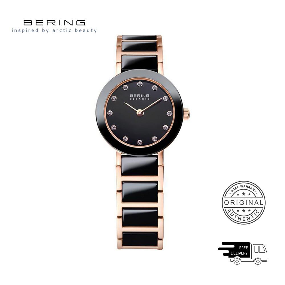 Đồng Hồ Nữ Bering Ceramic Màu Đen 11422-746