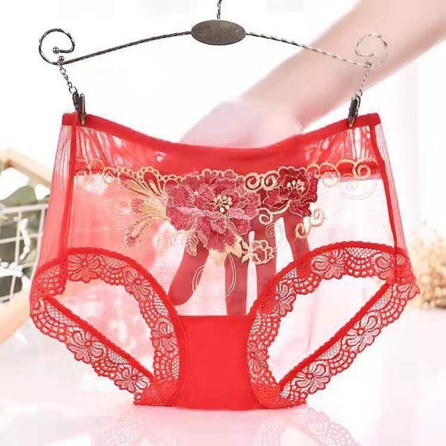 Quần lót thêu hoa phối ren cao cấp 988