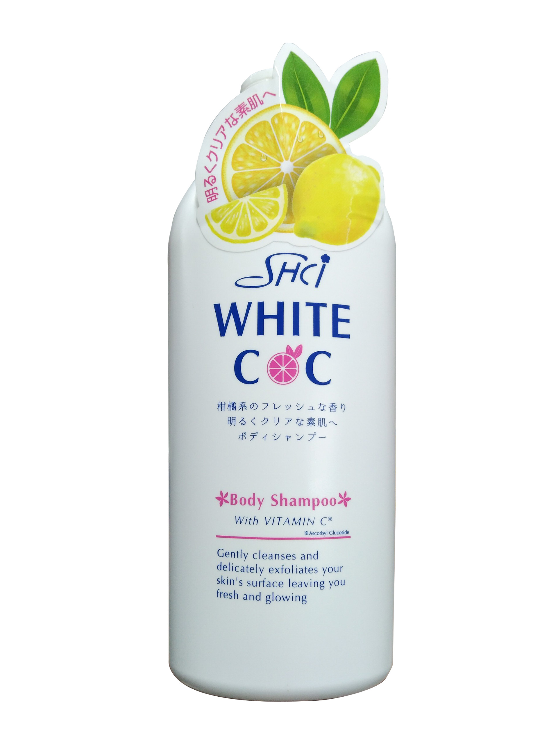 Sữa Tắm Dưỡng Trắng Da Chiết xuất Vitamin C SHCI Body Soap Chai 360 ml (Combo 360ml Và Set 24ml)