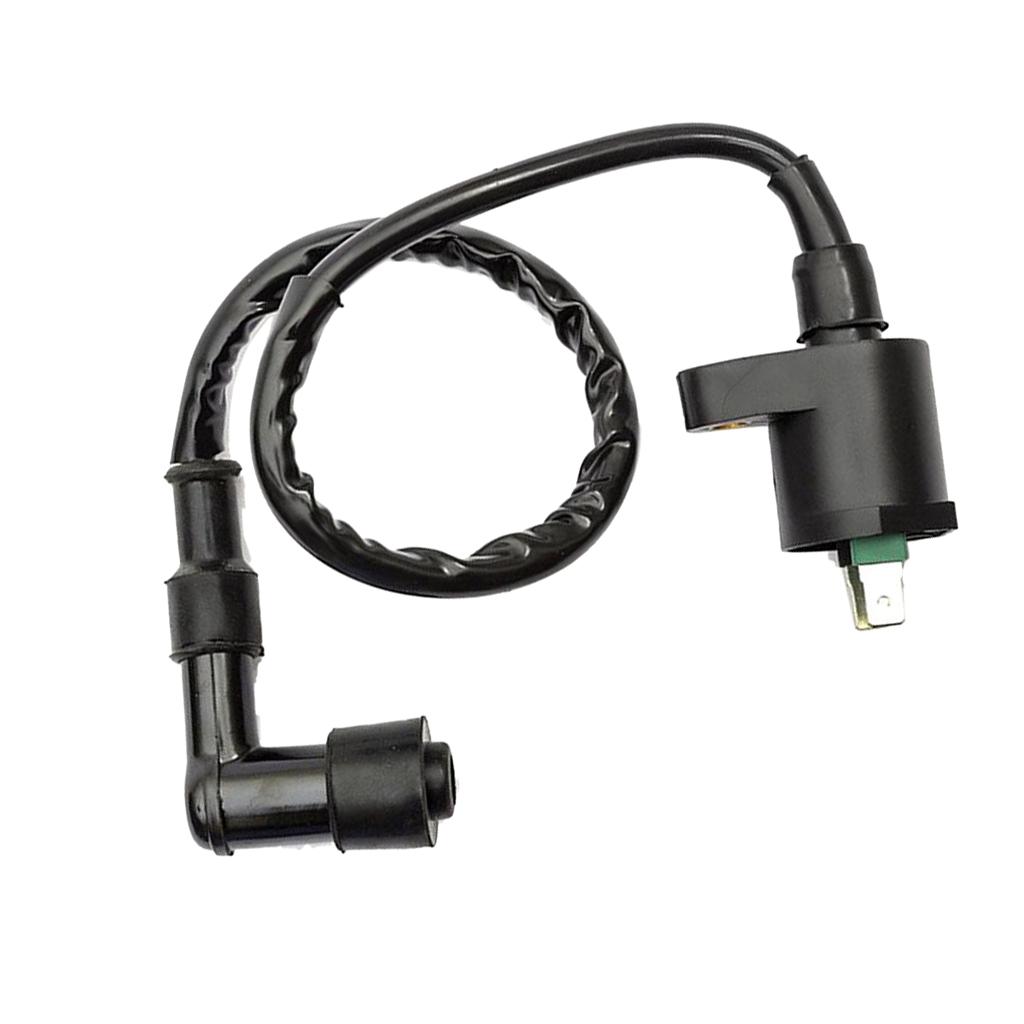 Motorcycle High Performance Ignition Coil for Honda TRX300 - Black