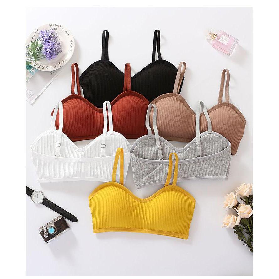 Áo ngực bra gân tăm ốc cho nữ dưới 60kg