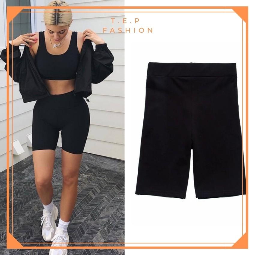 Quần Legging Đùi,Lửng Ngố,Dài Xuất Hàn Nâng Mông Cạp Cao Gen Bụng Co Dãn 4 Chiều Size To Đại Bigsize 80kg TEP FASHION