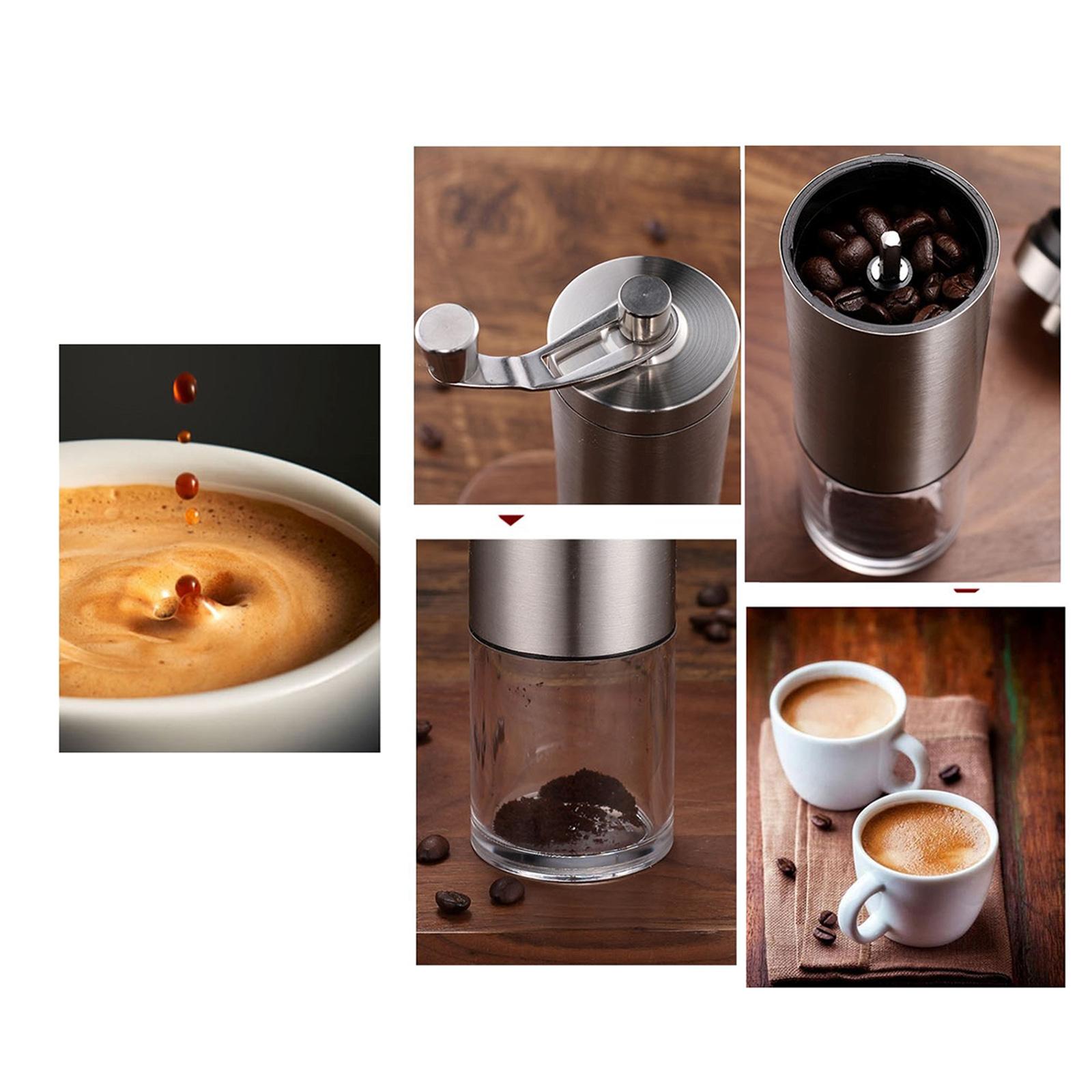 Manual Coffee Grinder for Espresso Press Home Office Travel Camping