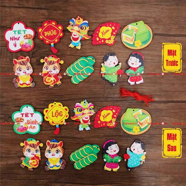 Set Treo Gỗ - Trang Trí Tết - Bách Mộc 6