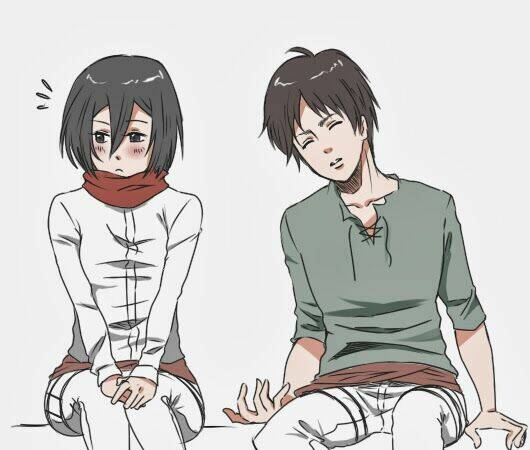 tấn công người khổng lồ - doujinshi eren x mikasa chapter 11 4