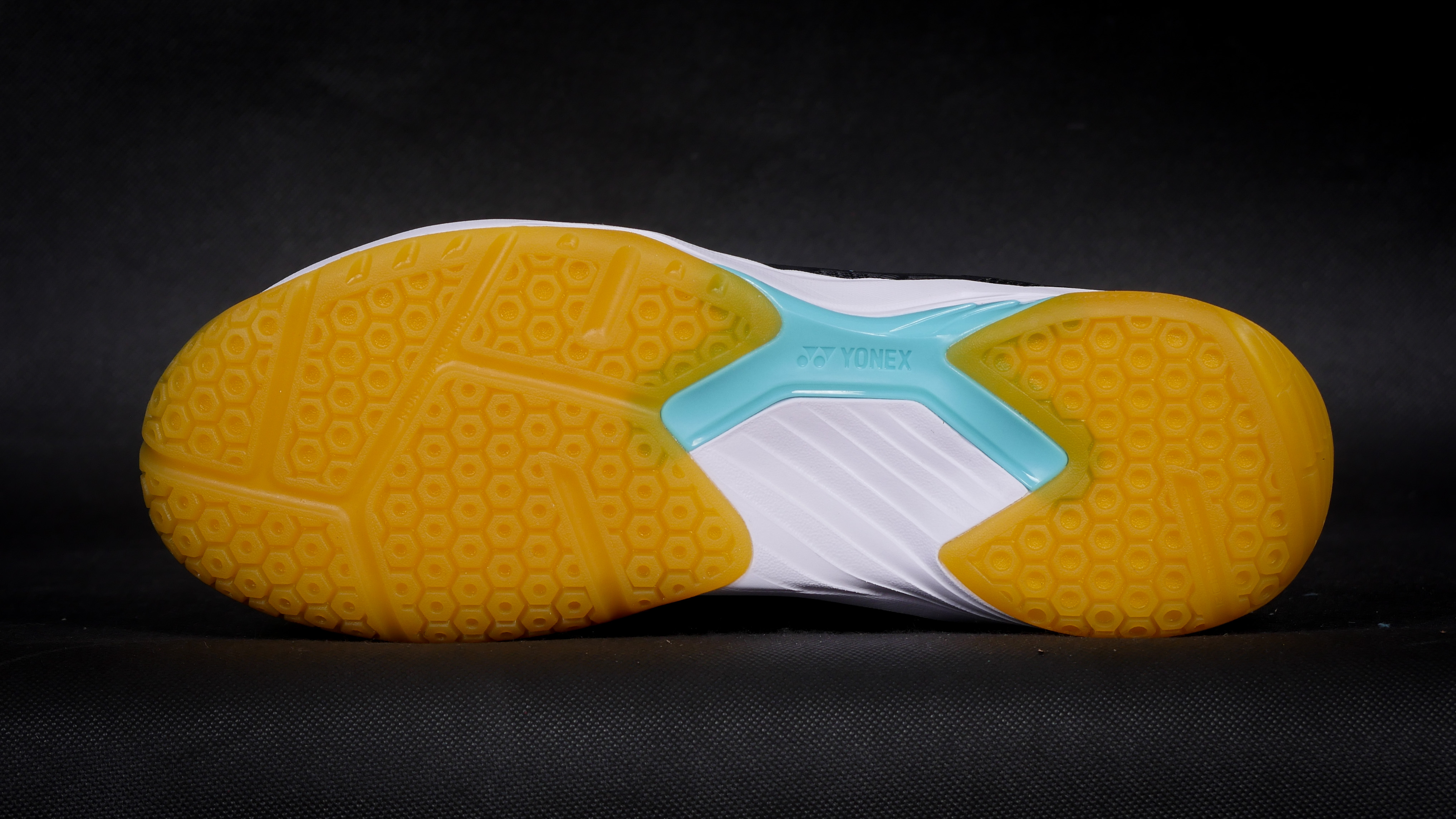 Giày Cầu Lông Cao Cấp SHB101CR Đen Xanh Huyền Bí - Đế Cao Su Siêu Bám , Chống Trơn Khi Gặp Nước