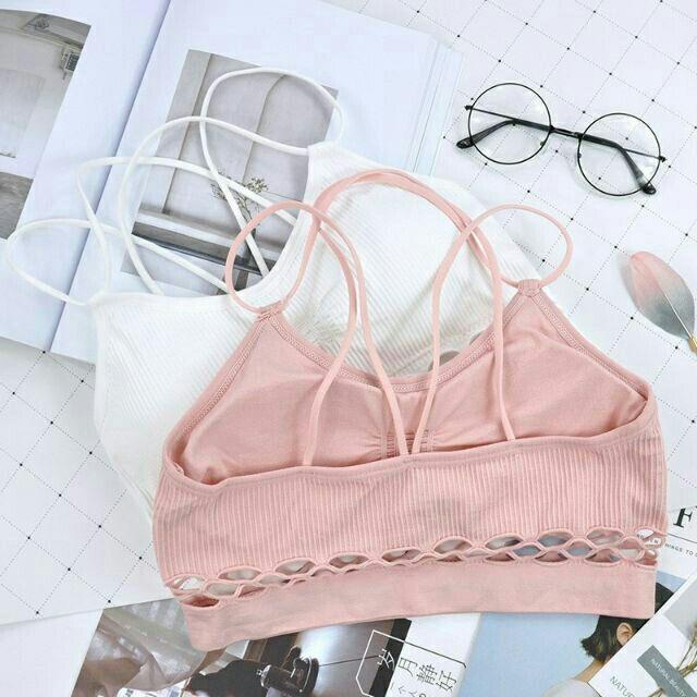 Áo bra gân dây, đơn 150k Free ship, hàng nội địa