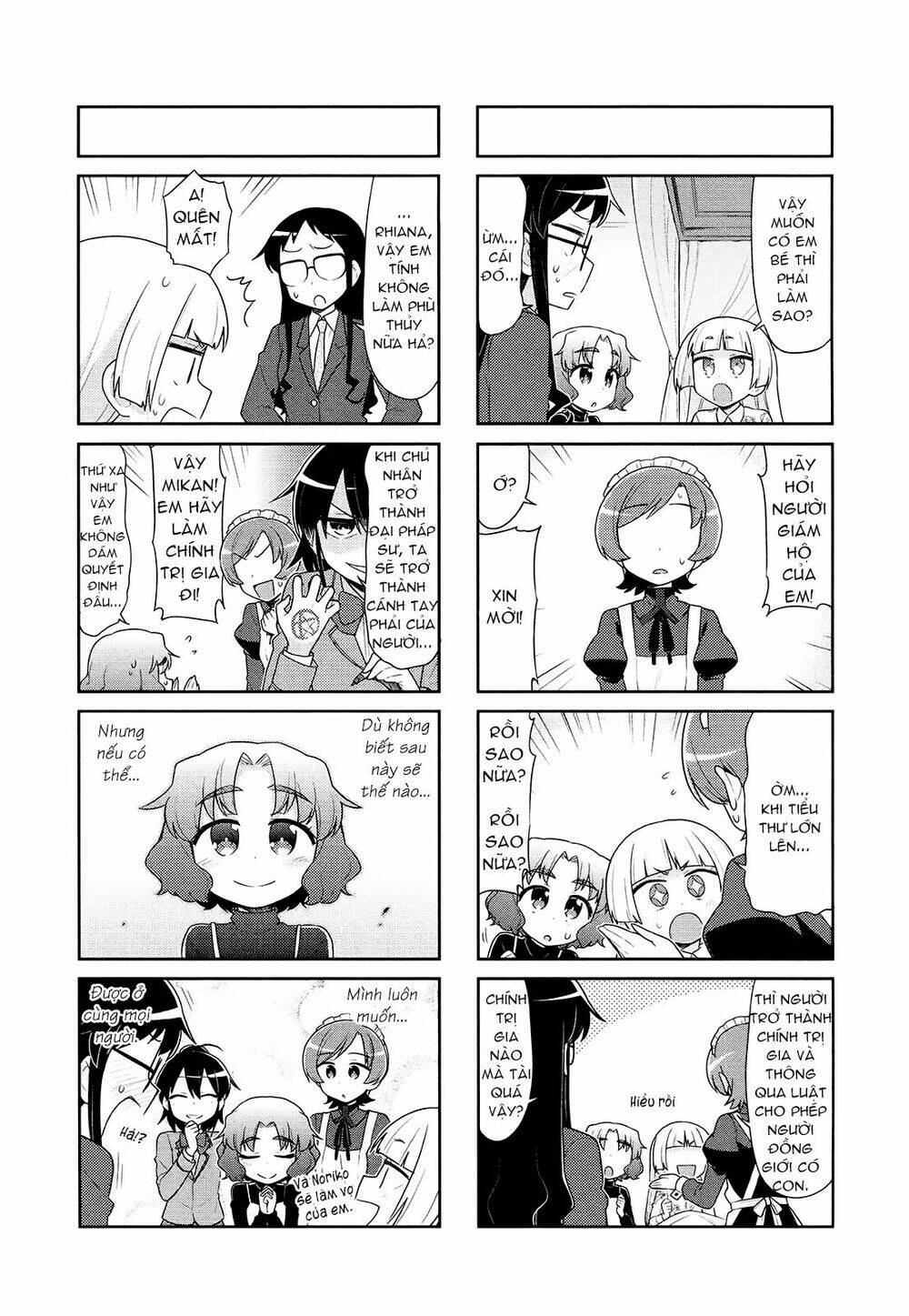 majyo to houki to kurobuchi megane chapter 40 9