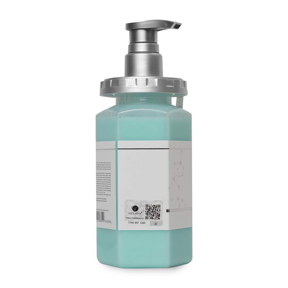 Dầu gội phục hồi đa tầng nấm truffle Weilaiya White Truffle Lightness Shampoo 450ml Tặng kèm Combo lược