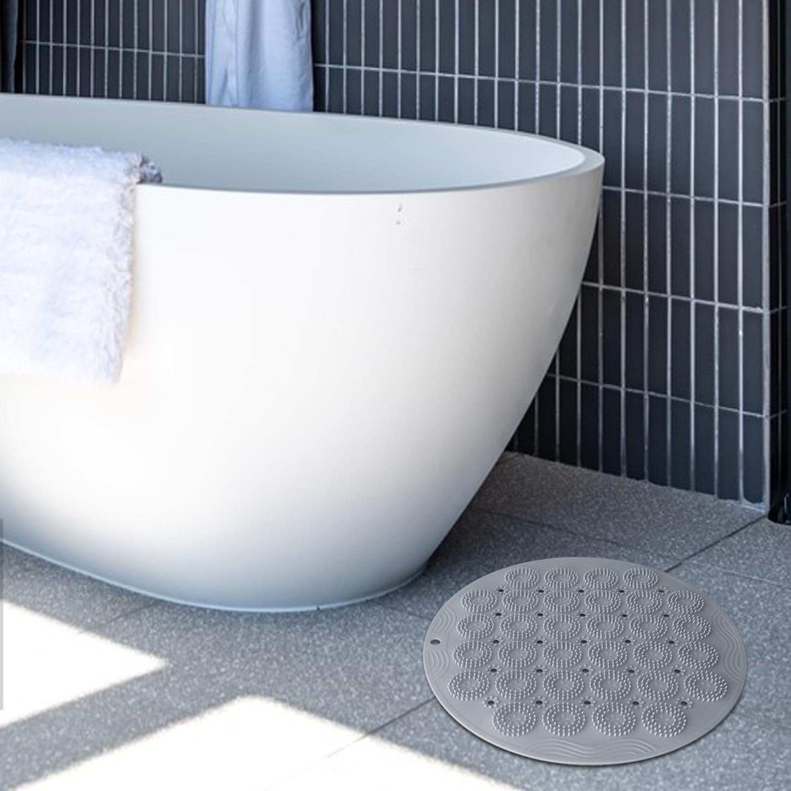 Bath Massage Cushion Brush with Suction Cups Multifunctional for Bathroom