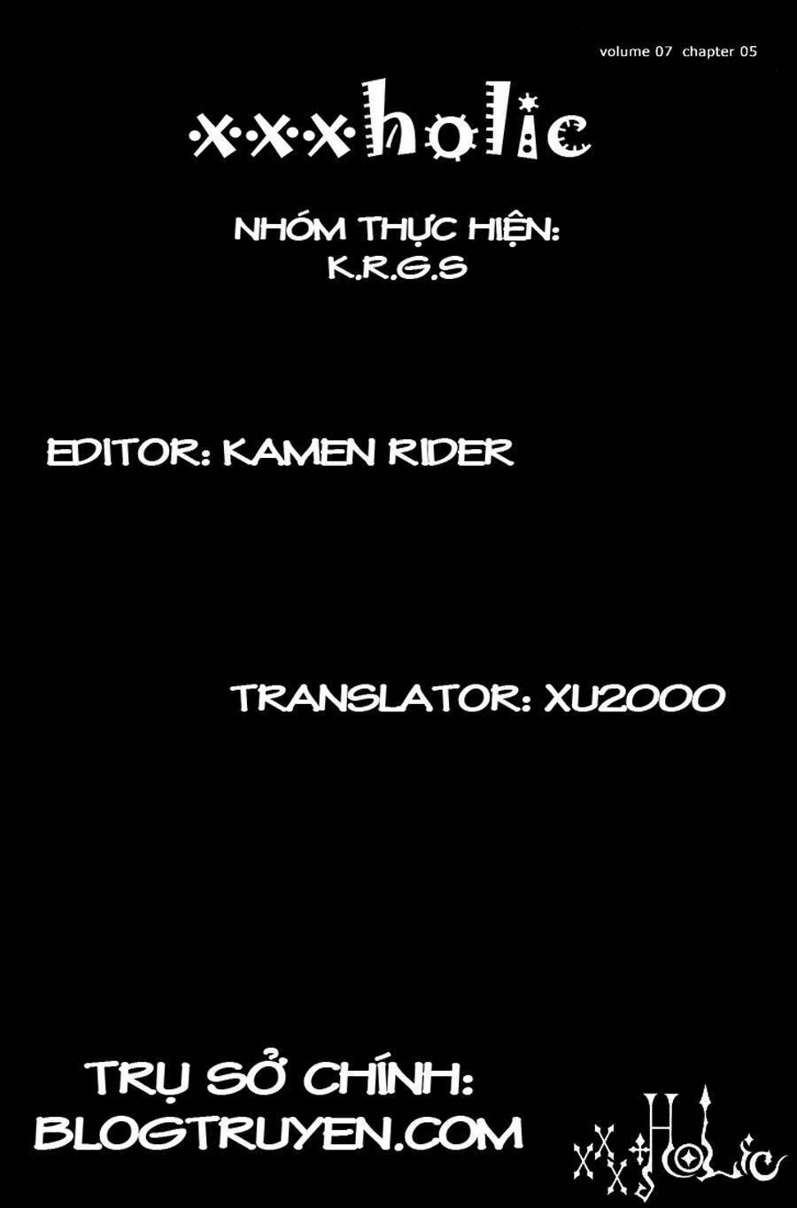 xxxholic - hành trình bí ẩn chapter 47 1