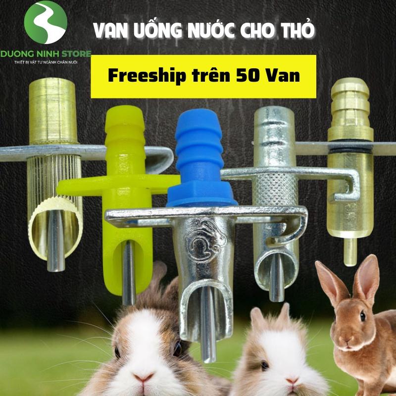 Van uống nước tự động cho thỏ - Inox - Đồng - Nhựa VT62