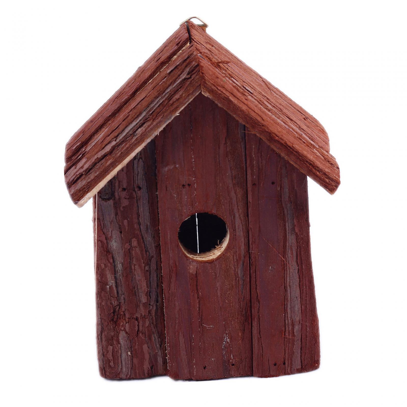 Bird House Durable Bluebird Finch Cardinals House for Garden Outside Parrots