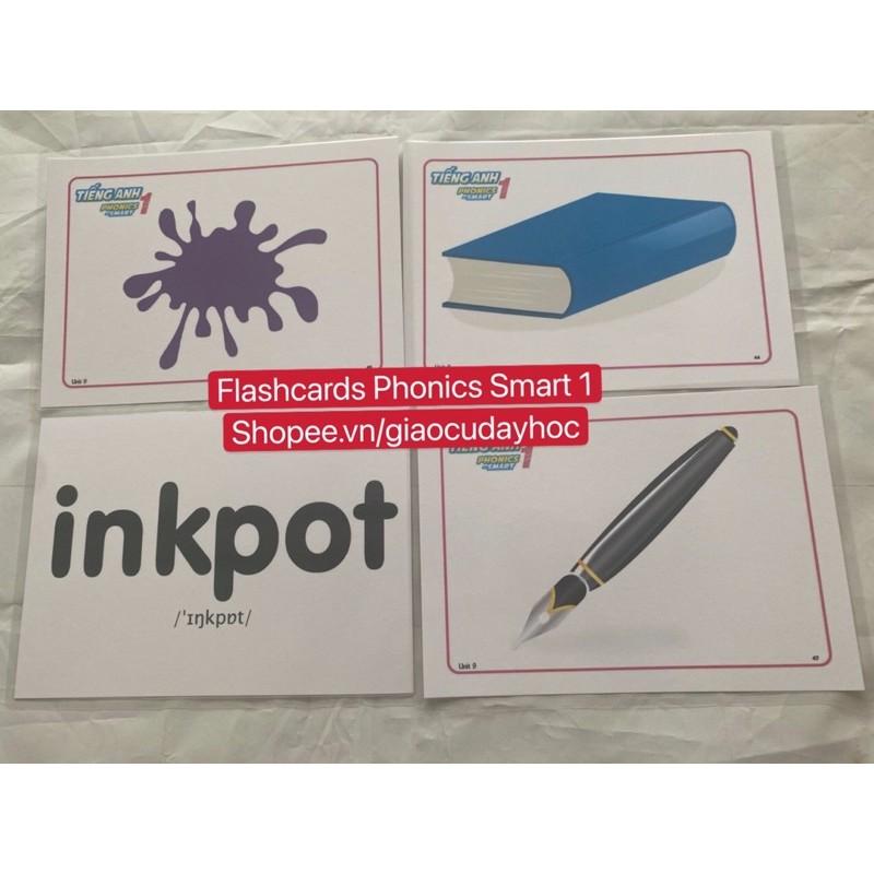 Flashcards Tiếng Anh Smart Phonics 1 -ép plastics bền đẹp