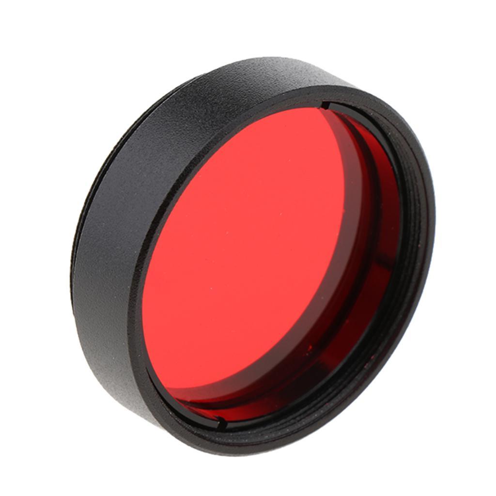 Universal Telescope Eyepiece Moon Planet Filter Red for Astronomy 1.25inch