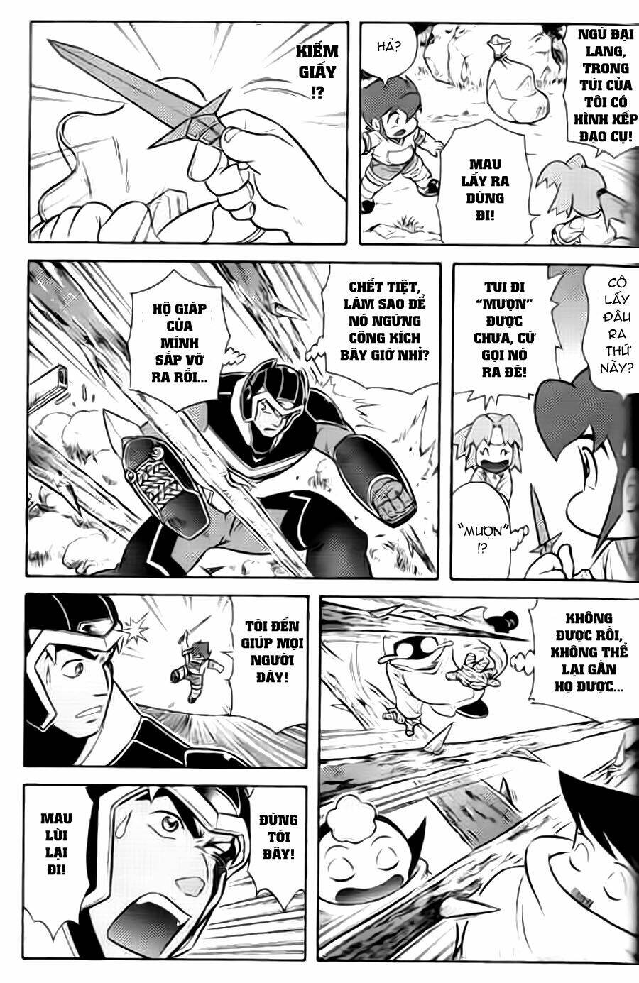 hiệp sĩ giấy g chapter 38.3 17