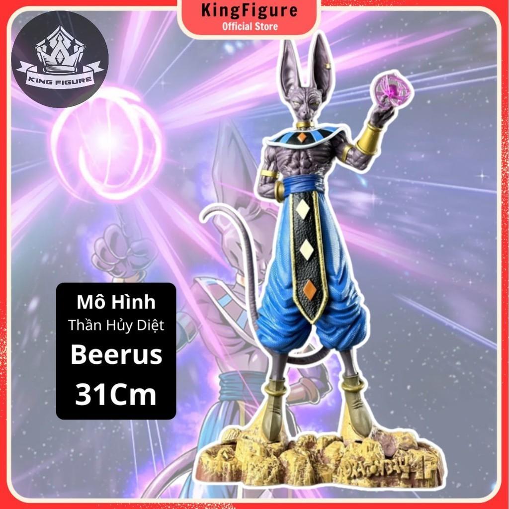 Mô Hình Thần Hủy Diệt Beerus 31Cm Mô hình Dragon Ball Cao Cấp, Figure Mô Hình Anmie 7 Viên Ngọc Rồng Songoku