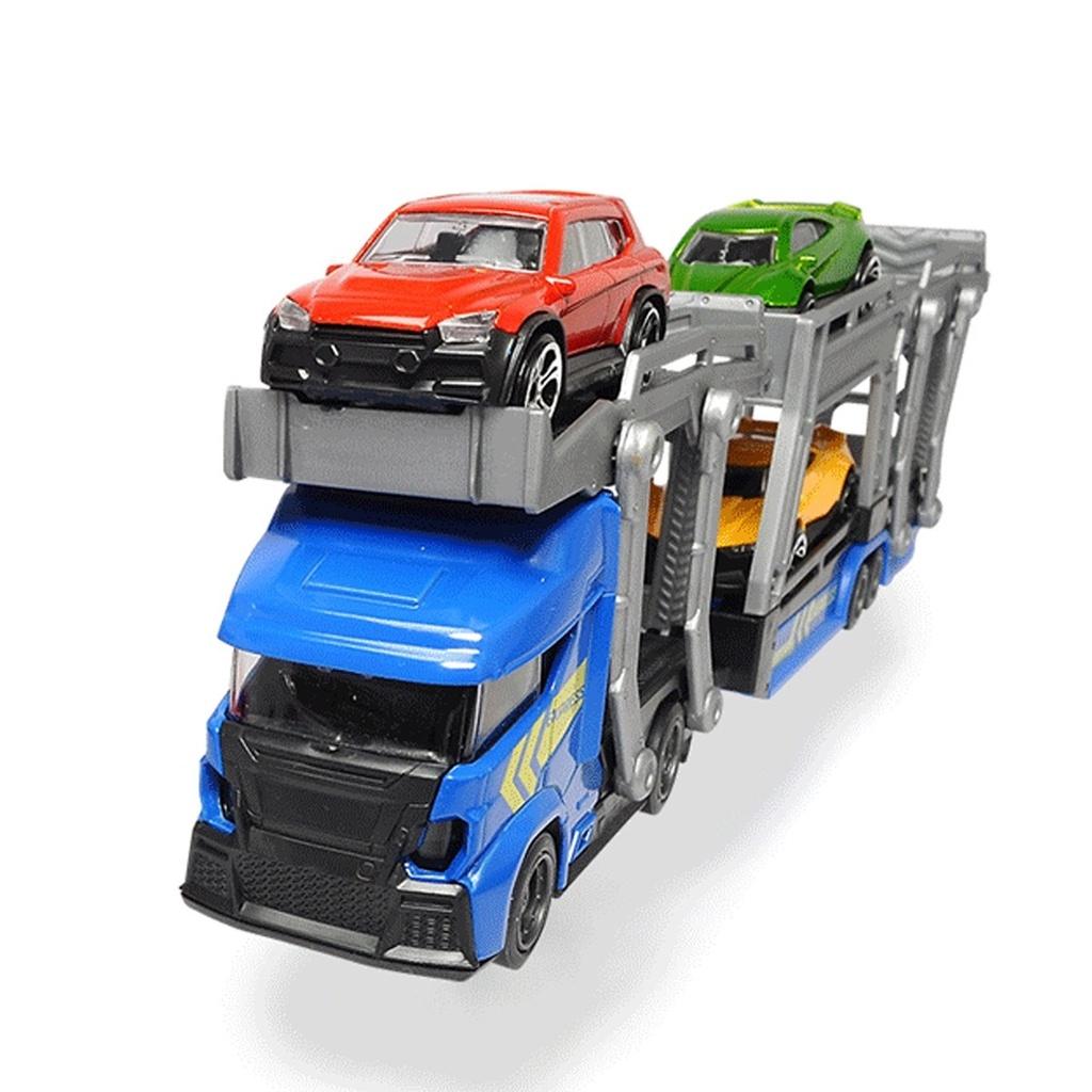 Bộ Đồ Chơi Xe Kéo Kèm 4 Ô Tô DICKIE TOYS Car Carrier 203745008