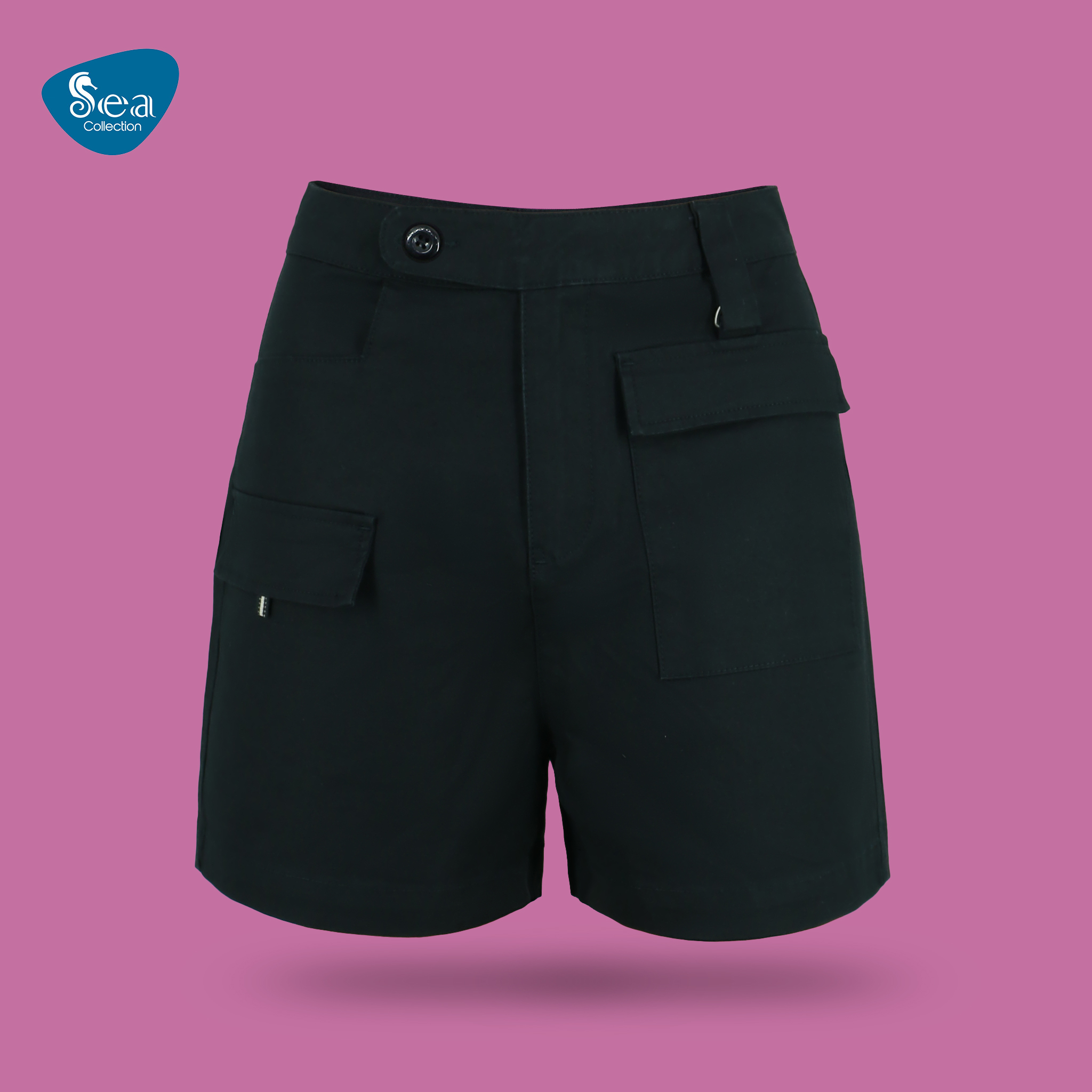 Quần short kaki thun nữ  Sea Collection 5371