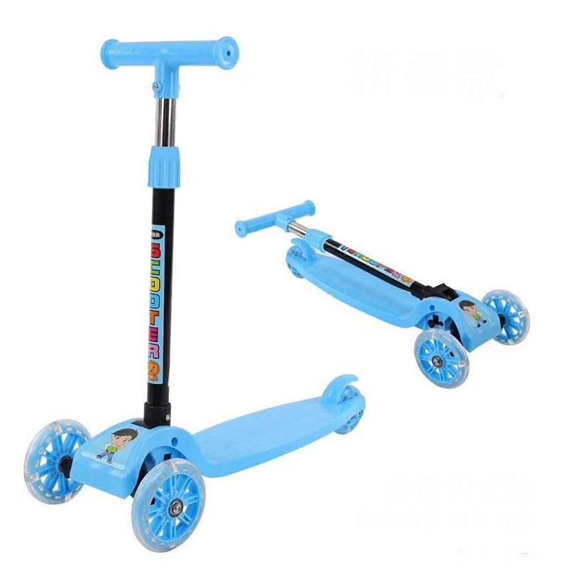 Xe trượt Scooter 3 bánh có bánh xe phát sáng (XE TRƯỢT SCOOTER (NHỰA) THĂNG BẰNG 3 BÁNH PHÁT SÁNG MẪU MỚI 2021 )1180