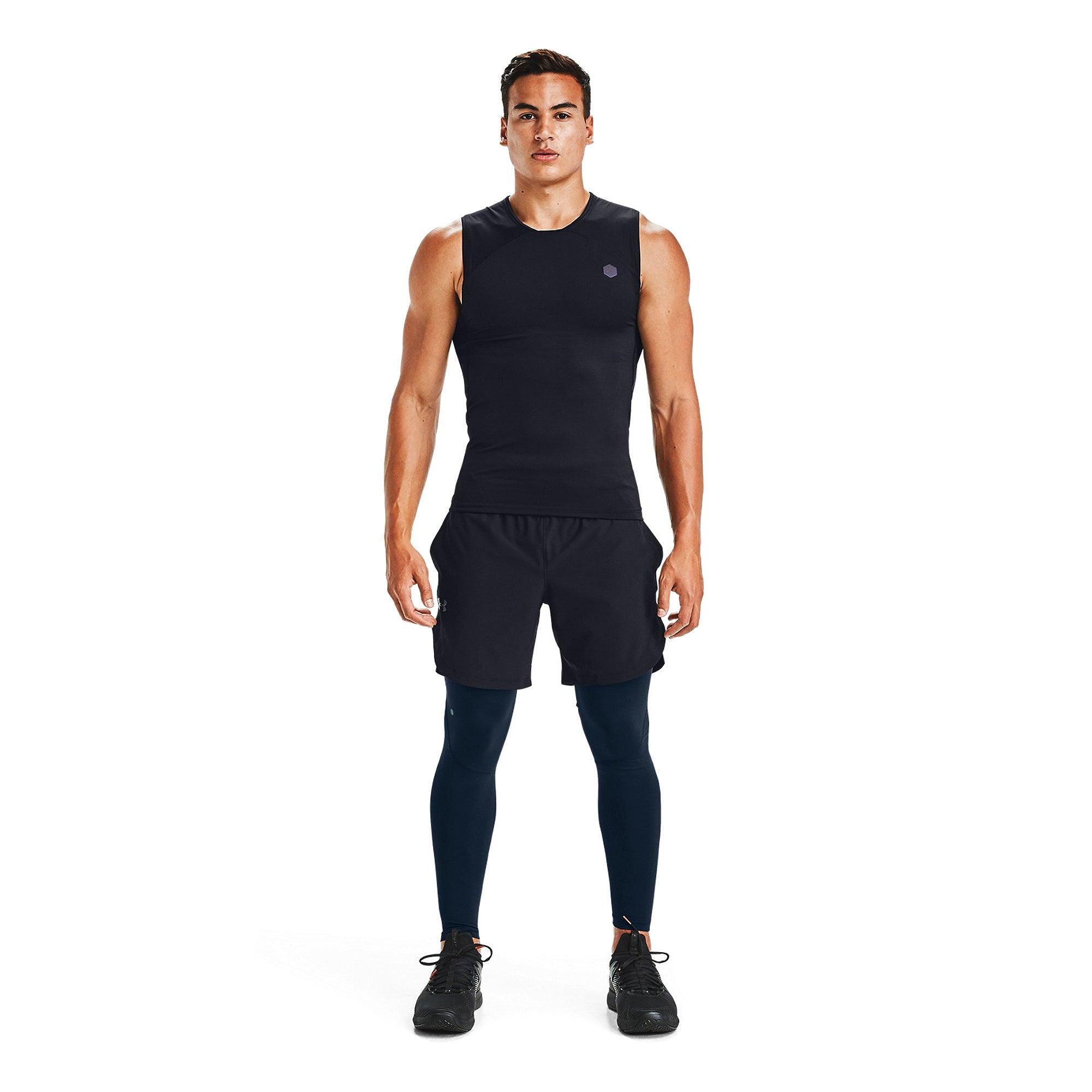 Quần legging thể thao nam Under Armour Baselayer HG Rush 2.0 - 1356625-408