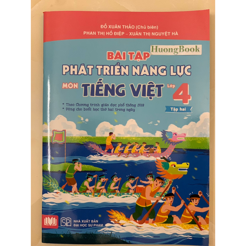 Sách - Bài tập phát triển năng lực môn Tiếng Việt lớp 4 Tập 2 ( theo Chương trình giáo dục phổ thông 2018 )