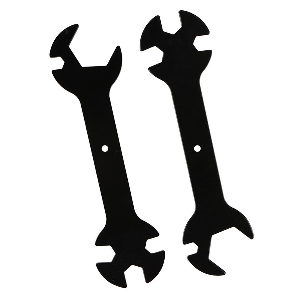 Parts Tool Wrench Stay 5.7mm to 20.2mm Steel Spanner Black