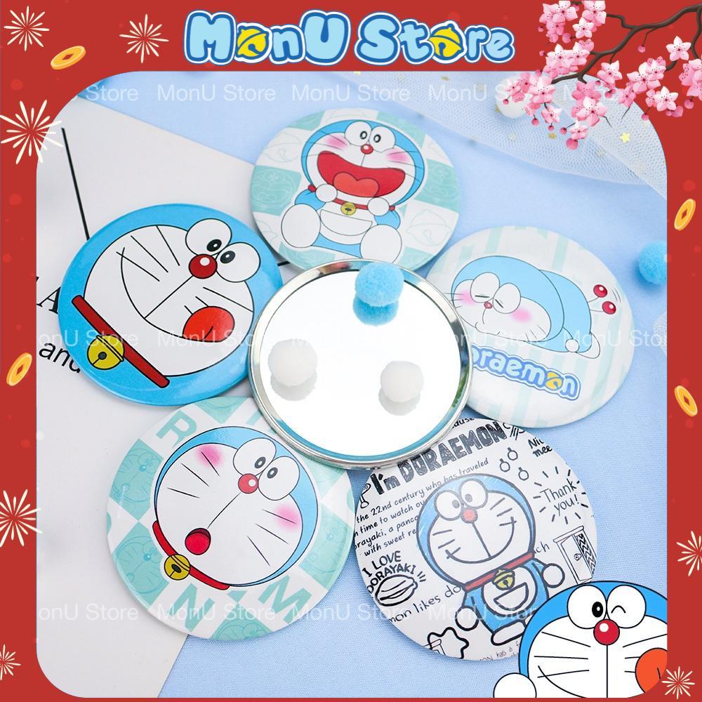 Gương mini bỏ túi DORAEMON DOREMON 7cm dễ thương cute MON0006