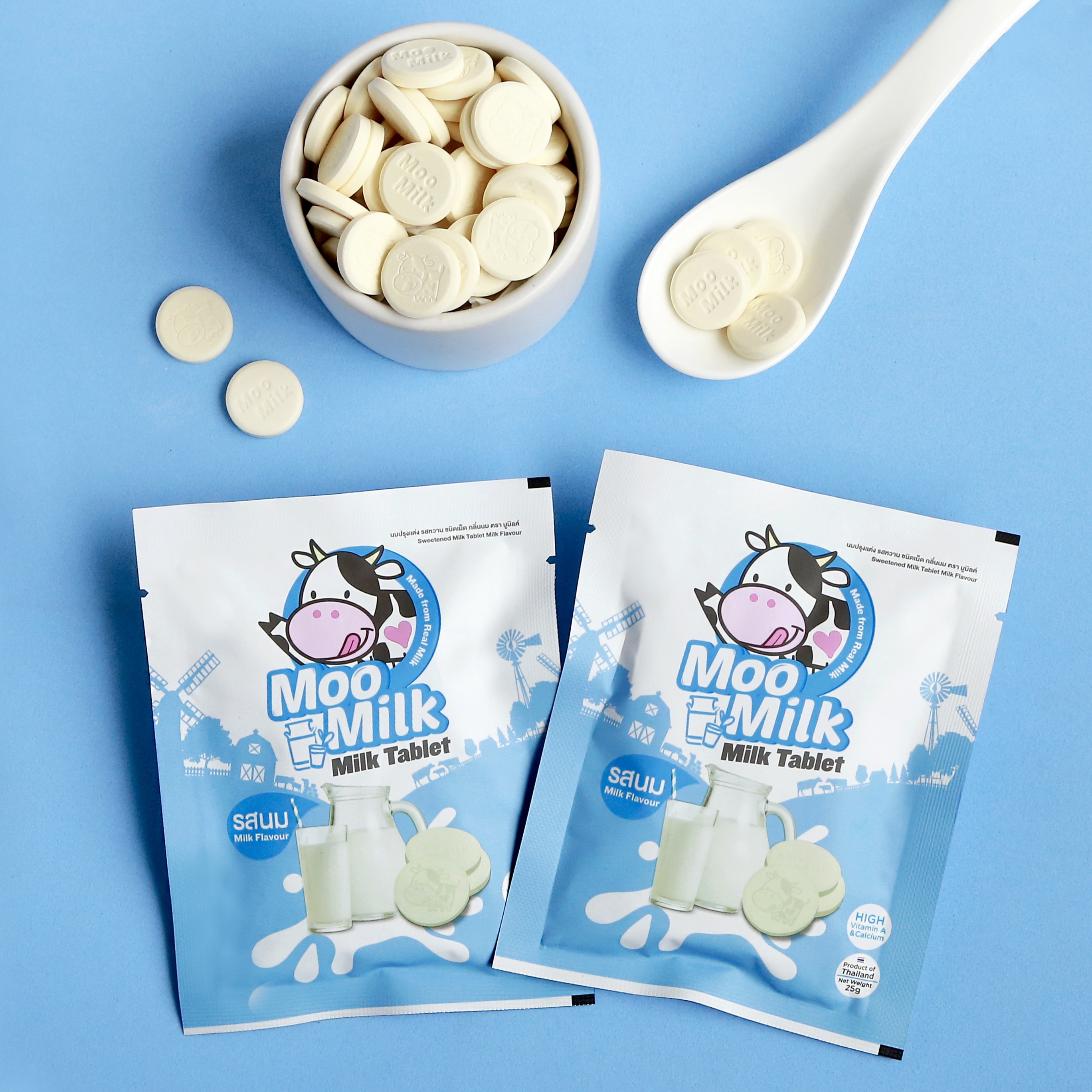 Kẹo Sữa Bò Moo Milk – Thơm Ngon Từ Sữa New Zealand [Hàng Thái Lan]