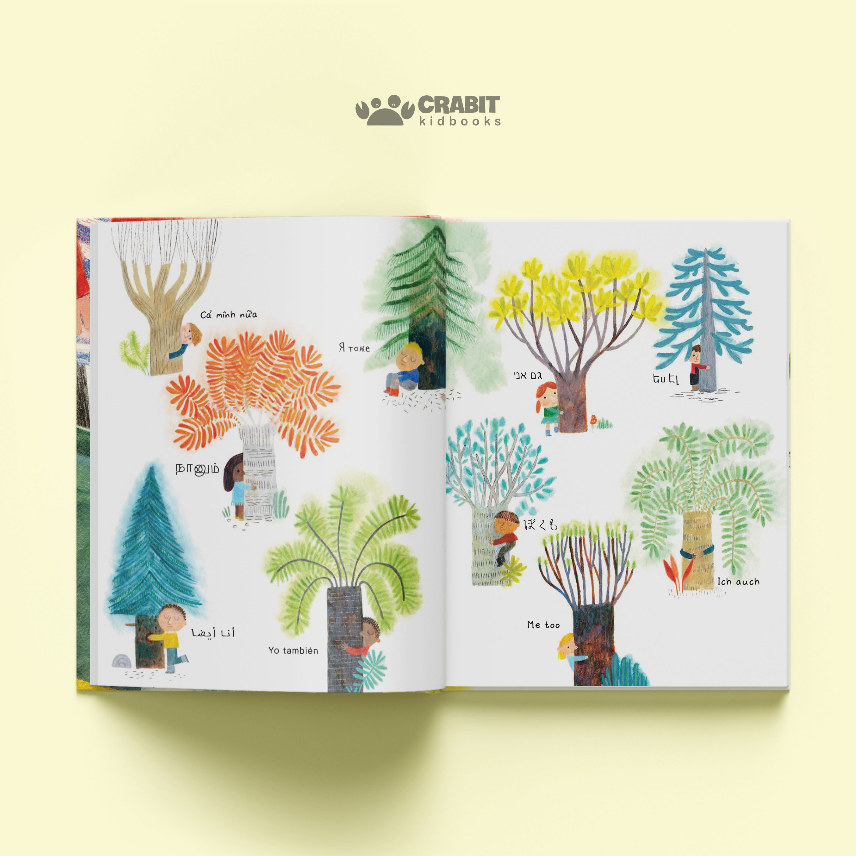 Sách - Mình là một cái cây - Crabit Kidbooks