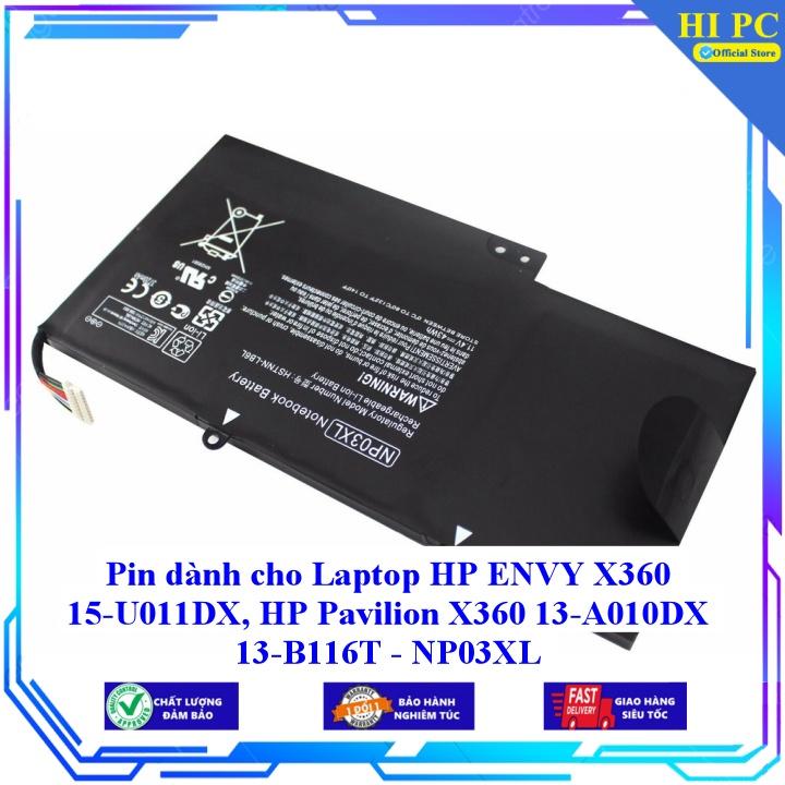 Hình ảnh Pin dành cho Laptop HP ENVY X360 15-U011DX, HP Pavilion X360 13-A010DX 13-B116T - NP03XL - Hàng Nhập Khẩu 