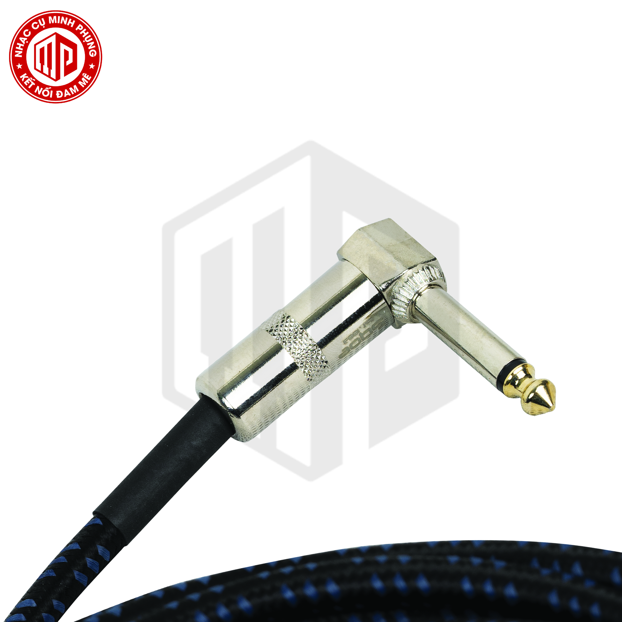 Dây line/ cáp/ cable tín hiệu/ kết nối âm thanh cao cấp Sqoe - 2 đầu jack 6/ 6.5 ly - Dài 6m và 10m - Nhiều màu lựa chọn - Hàng chính hãng