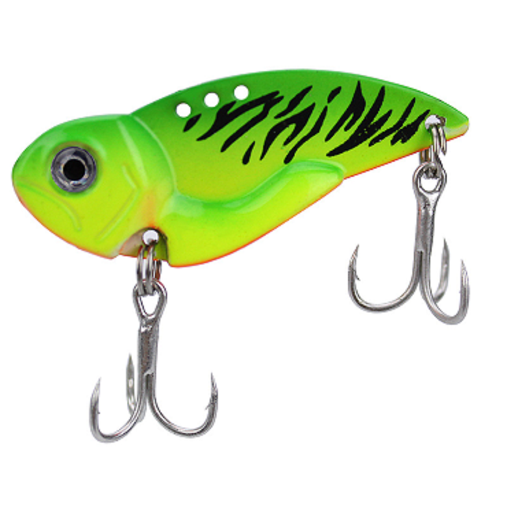 Mồi câu cá sắt Funny VIB lua cá lóc, trê, nheo 4.5cm 12gram/3.5cm 7.5gram màu ngẫu nhiên