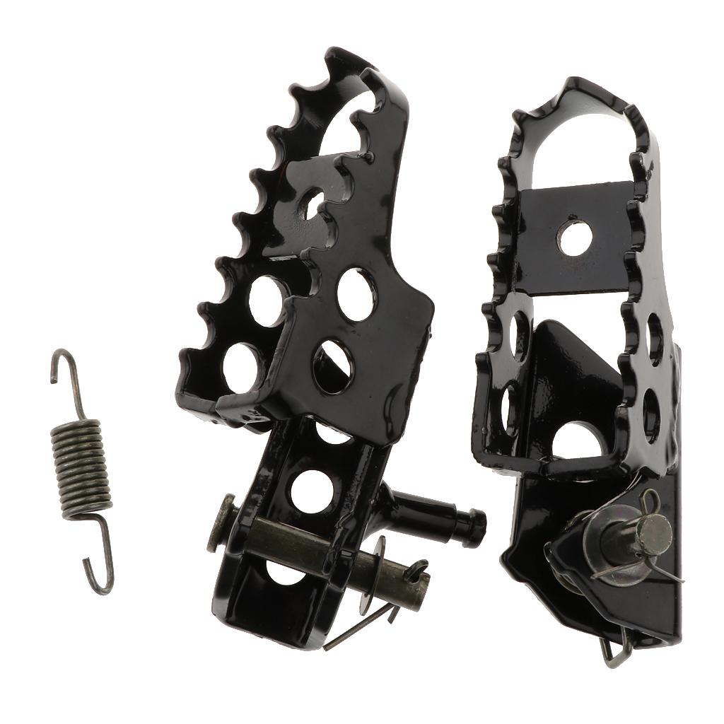 Steel Motorcycle Front Foot Rests Footrest Pegs Pedals for Yamaha Tricker