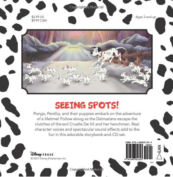 101 Dalmatians Read-Along Storybook And CD
