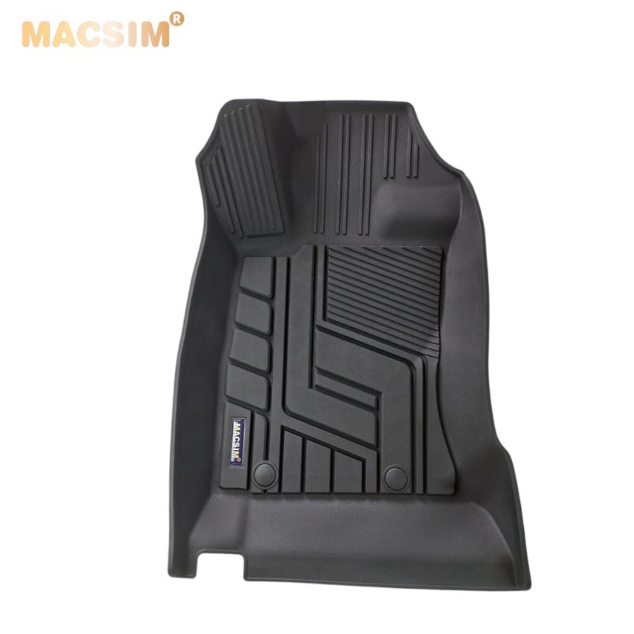 Thảm lót sàn xe ô tô Subaru Outback 2020- đến nay Nhãn hiệu Macsim chất liệu nhựa TPE đúc khuôn cao cấp - màu đen
