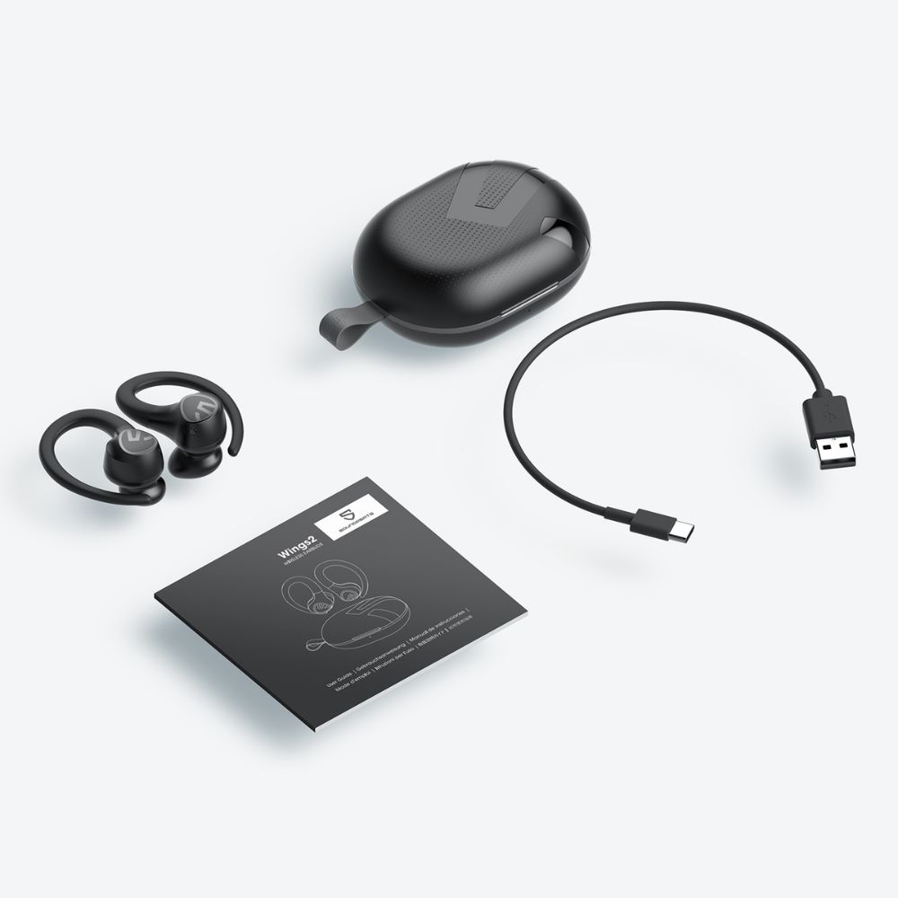 Tai nghe không dây True Wireless Bluetooth SoundPEATS Wings2 - Hàng chính hãng