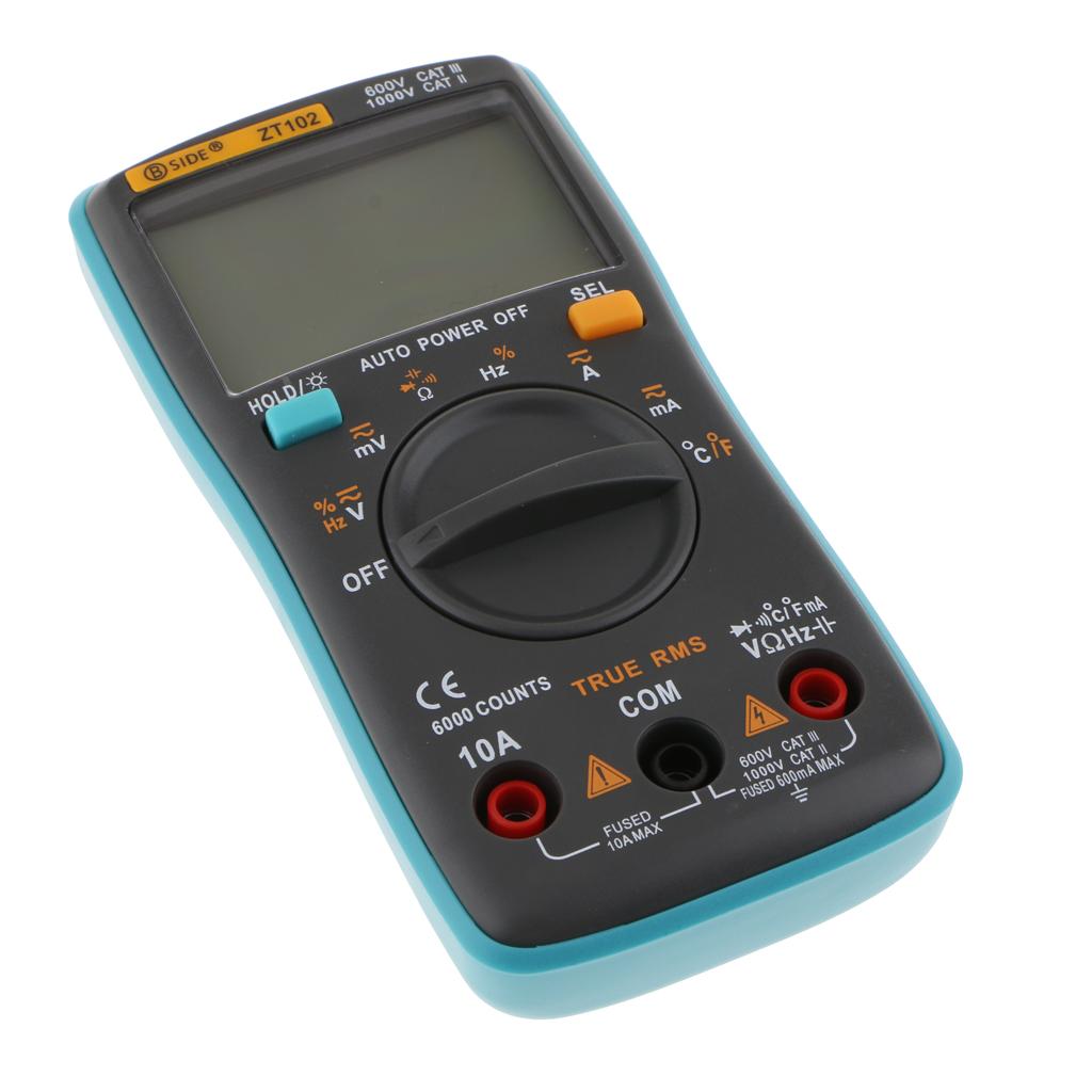 Portable LCD Digital Multimeter Volt Meter Ammeter Ohmmeter Tester Tool New