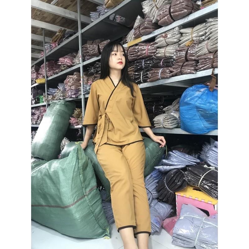 Đồ Lam Đi Chùa# Nhật Nơ # Đồ Bộ Nữ # Quần Áo Nữ