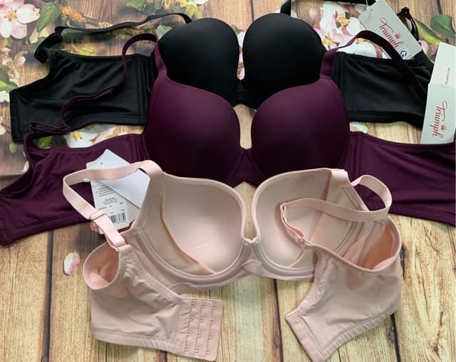 Áo lót nữ nâng ngực mút mỏng Triumph 2475  có gọng, cúp quả sâu, rộng bản lưng to 4 móc dành cho người ngực lớn