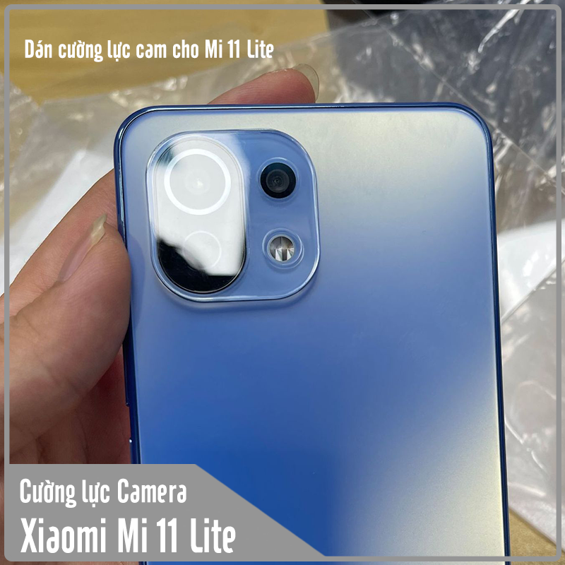 Kính cường lực Camera cho Xiaomi Mi 11 Lite Full
