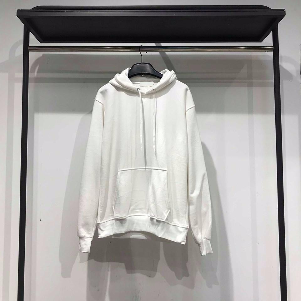 ÁO HOODIE NỈ TRƠN BASIC ĐỦ MÀU UNISEX - GIN STORE