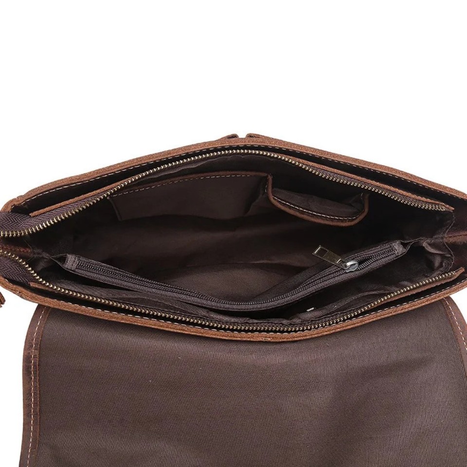 TÚI ĐEO CHÉO IP200 DA BÒ SÁP