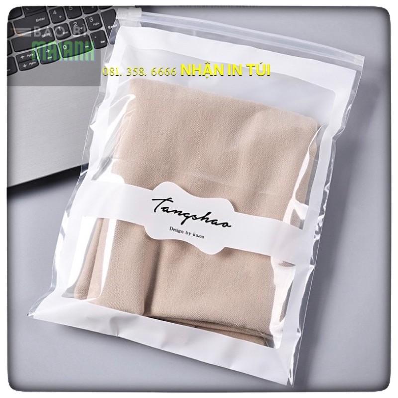 TÚI ZIP KHOÁ Túi Zip lock, túi zip khoá kéo,có khoá kéo, túi zip đựng quần áo!Hàng dẻo dai,khoá chắc chắn!!! FULL SIZE