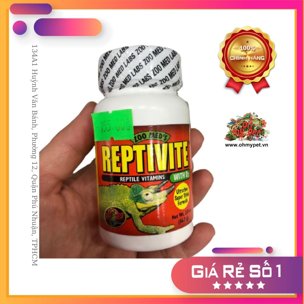 Vitamin cho bò sát Reptivite ZOOMED Cung cấp các loại Vitamin, khoáng chất và axit amin